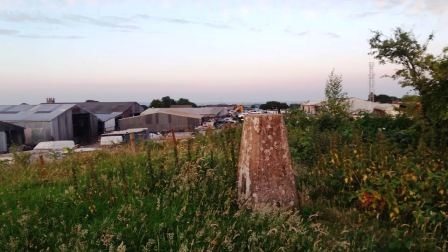 Summit trig point