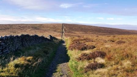 Final approach to the summit