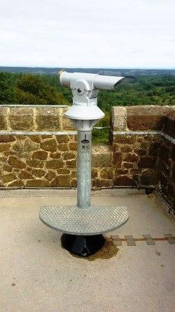 Telescope at the top of the tower