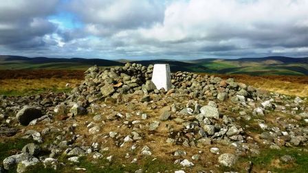 Summit of Shillhope Law