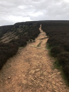 Footpath along the ridge