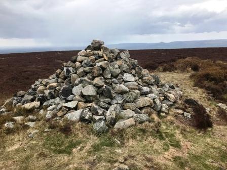 Summit cairn