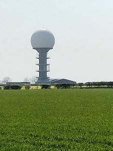 The familiar tower on Normanby Wold