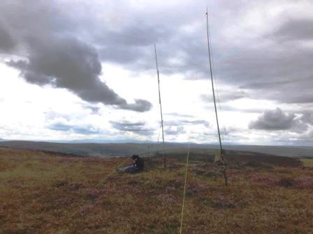 Summit of Gwaunceste Hill