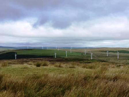Nearby wind farm