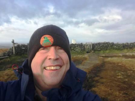 Tom M1EYP on Shining Tor summit