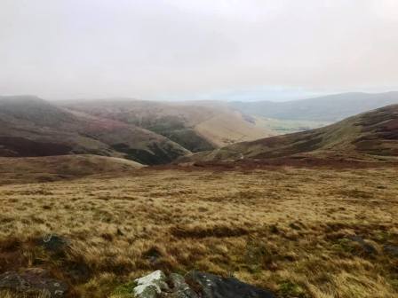 View down towards Jacob's Ladder