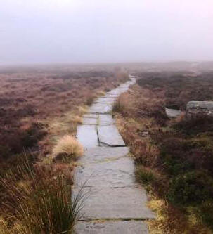 Footpath to the summit