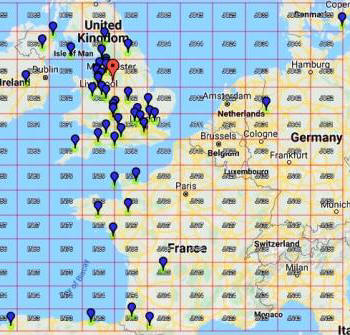 QSO map