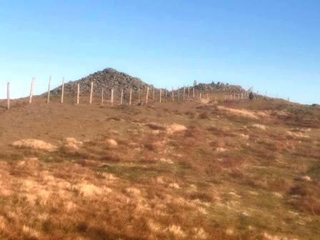 Final approach to the summit