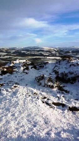 Looking across to Bosley Tower