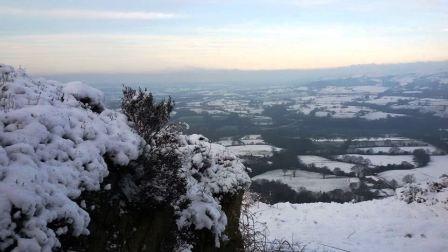 View over the Cheshire Plain