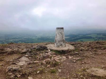 Worcestershire Beacon summit