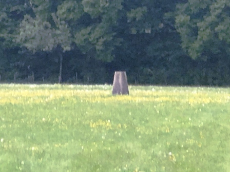 Trig point on Aston Hill