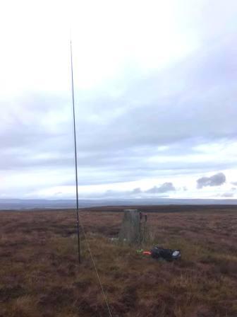 20m GP & trigpoint on Hoove