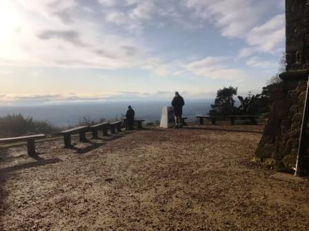 View south from Leith Hill summit