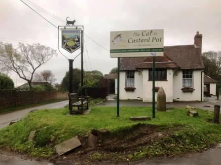 Pub on the summit - I parked here!