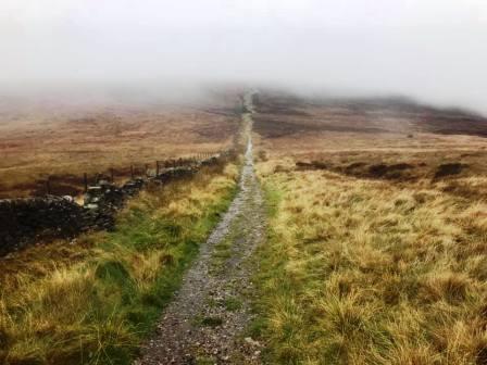 Final approach to the summit