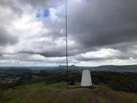 Summit of Y Golfa