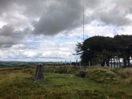 Summit of Mynydd Cynros