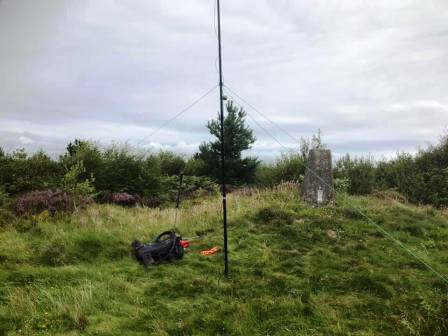 Summit of Mynydd Dinas