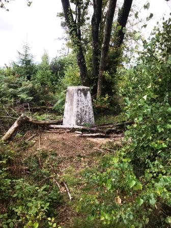 Trig point on Wentwood