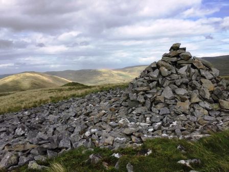 Summit cairn