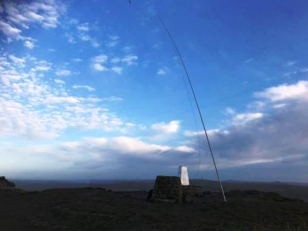 Top band antenna attempt