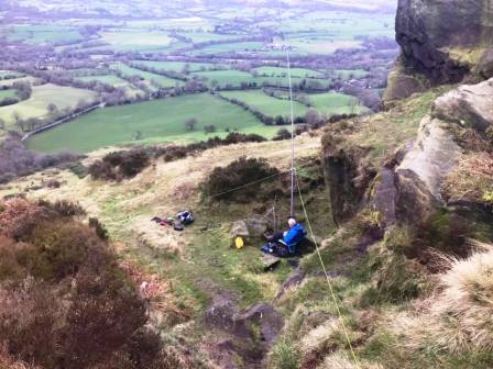 Richard G3CWI operating on 10m CW