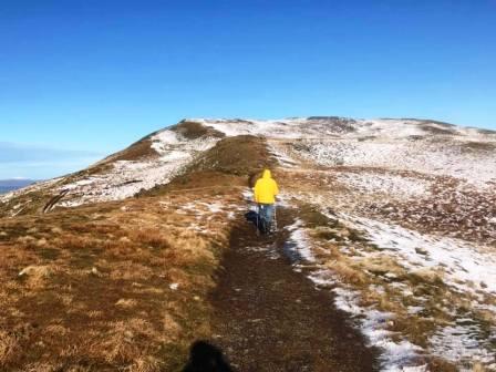 Liam closes in on the summit