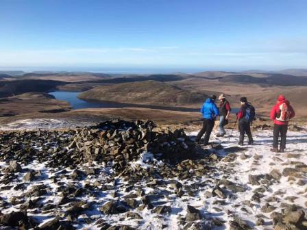 Quite busy on the summit