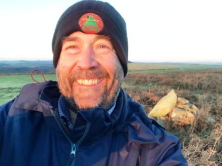 Tom M1EYP on Bradnor Hill summit