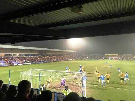 Macclesfield Town v Crewe Alexandra