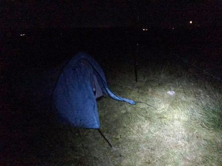 Tent porch