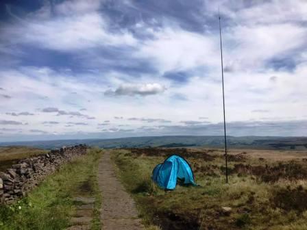 Camp on Shining Tor