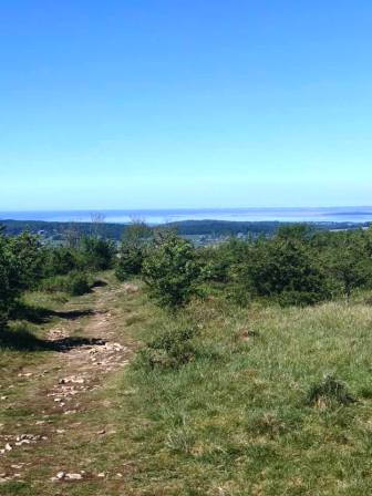 Great view to Morecambe Bay this morning