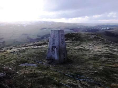 Gyrn Moelfre summit