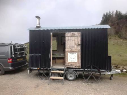 Snack van on Bwlch Penbarras