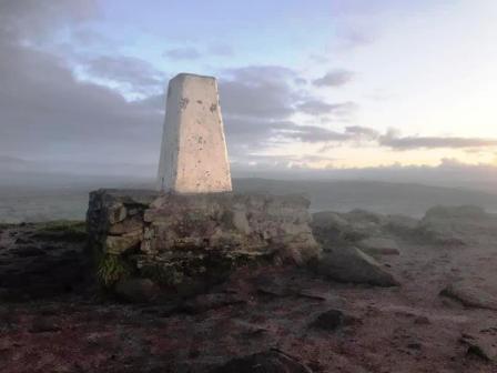 Summit of Bosley Cloud