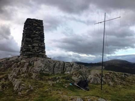 Hallin Fell summit