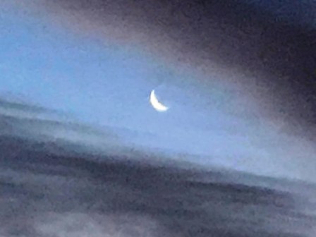 Crescent moon