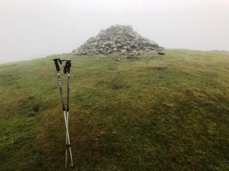 Summit cairn