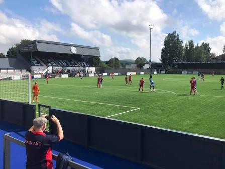 Macclesfield on the attack