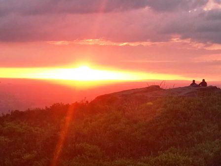 Sunset from Cloud summit