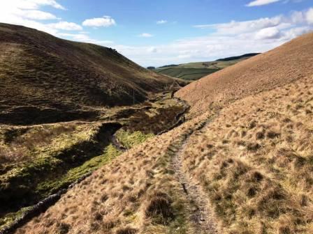 Permissive path below Peak View