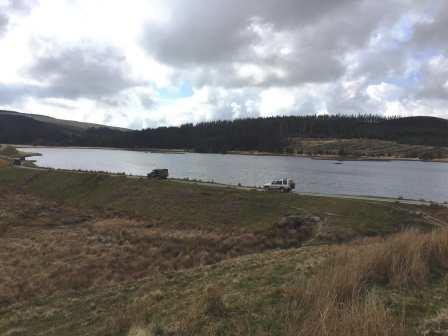 Descending back down to Llyn Syfydrin