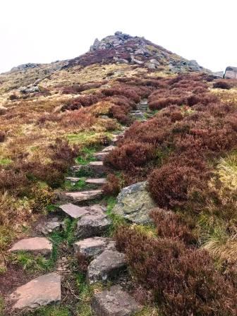 Continuing the climb of Kinderlow End