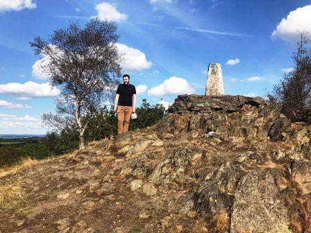 Summit of Bardon Hill