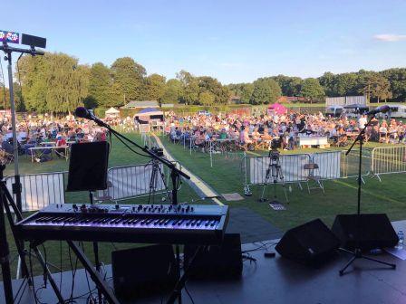 View from the stage