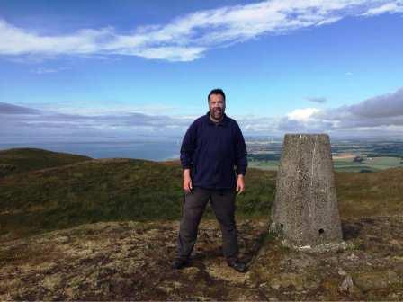 Tom on the summit